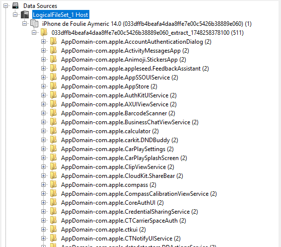 Rebuilt file paths